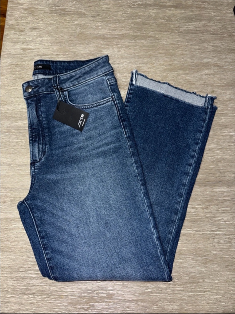 JOE’S JEANS HIGH-RISE DARK BLUE WOMENS
